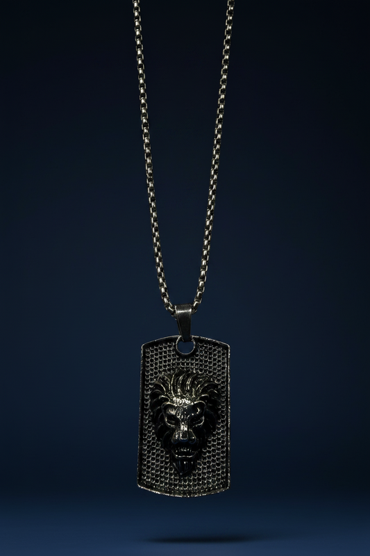 Men’s Plaque Necklace