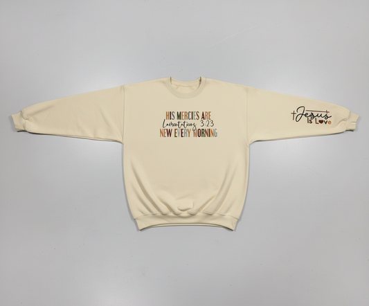 Long sleeve: Lamentations 3:23