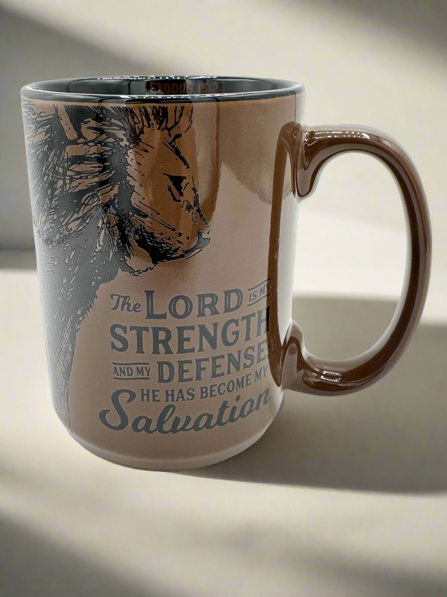 Be Strong & Courageous Mug