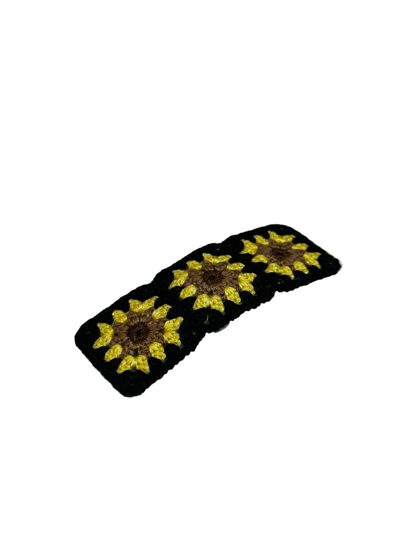 Hair Clip: knitted