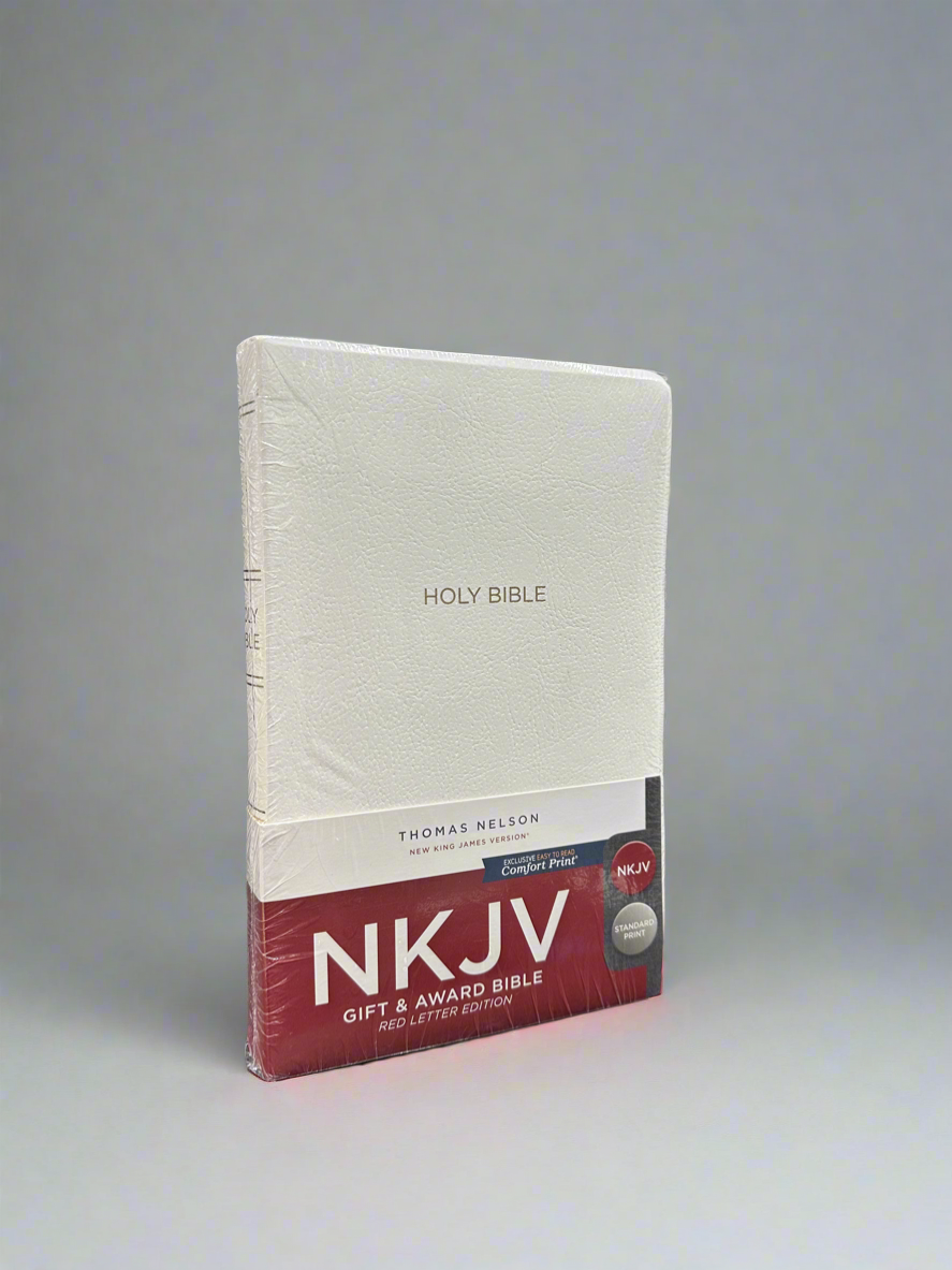 NKJV White Gift & Award Bible