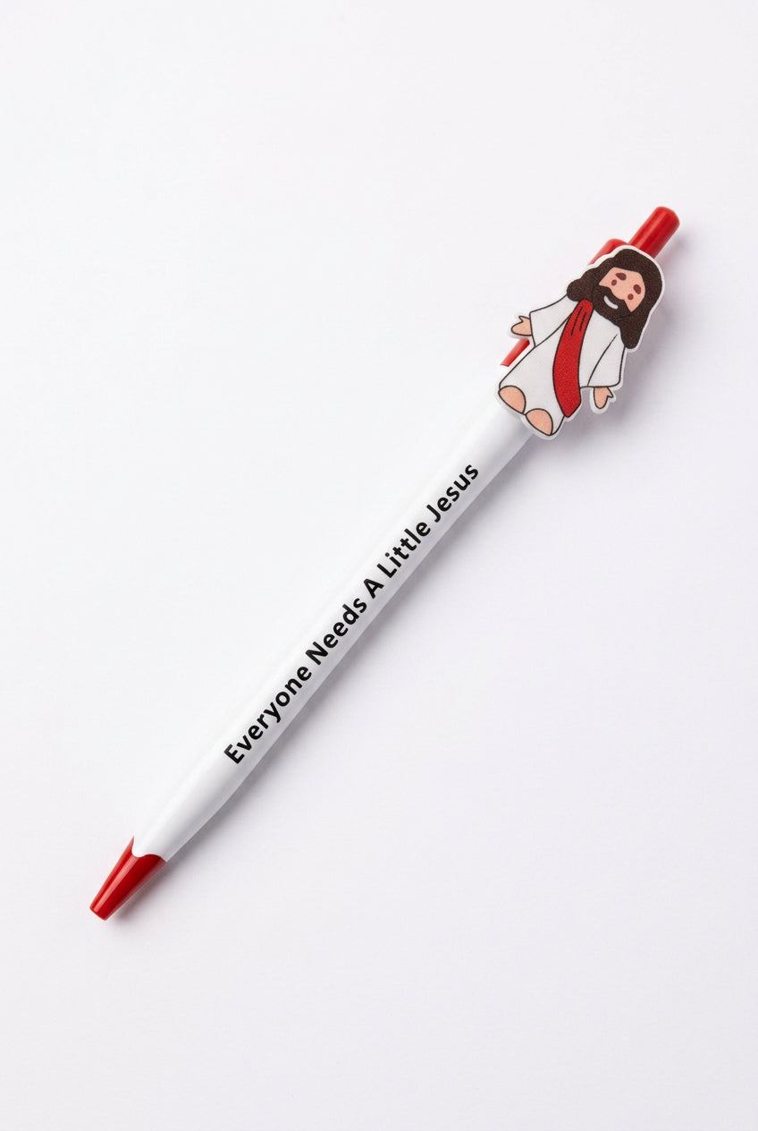 Pens: “Everyone needs a little Jesus”