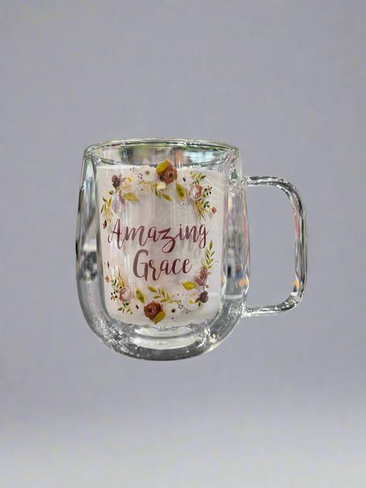 Amazing Grace clear mug