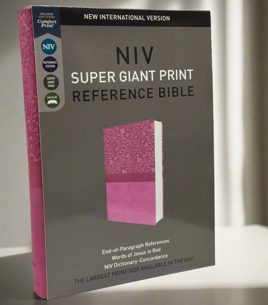 NIV Super Giant Print Reference Bible