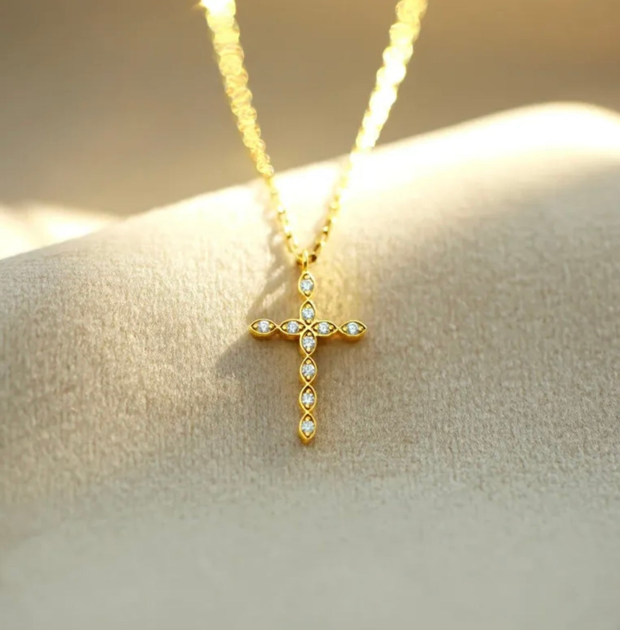Necklace: Copper Cross