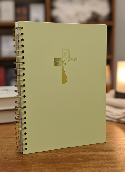 Notebook:  Large Spiral Logo notebook