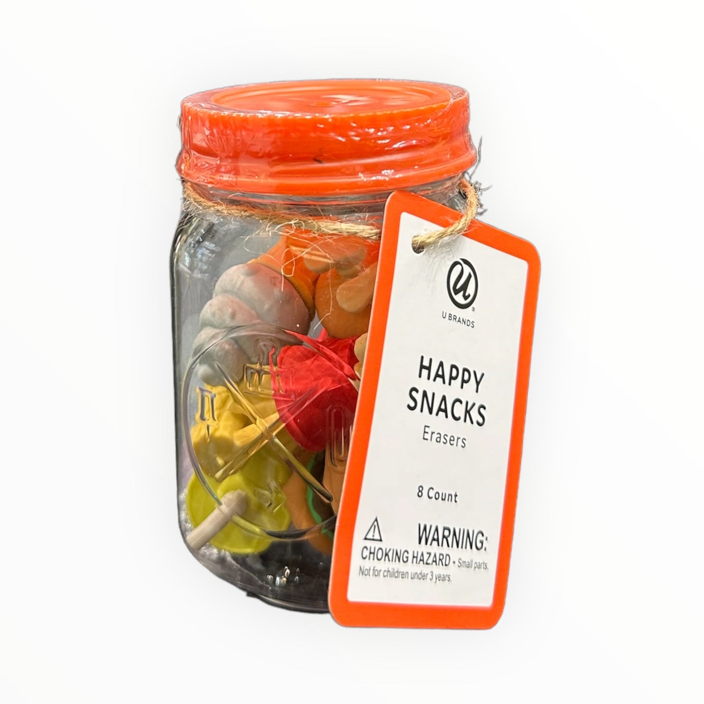 Happy Snacks Erasers