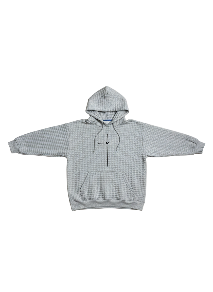 Sweatshirt: Cross hoodie