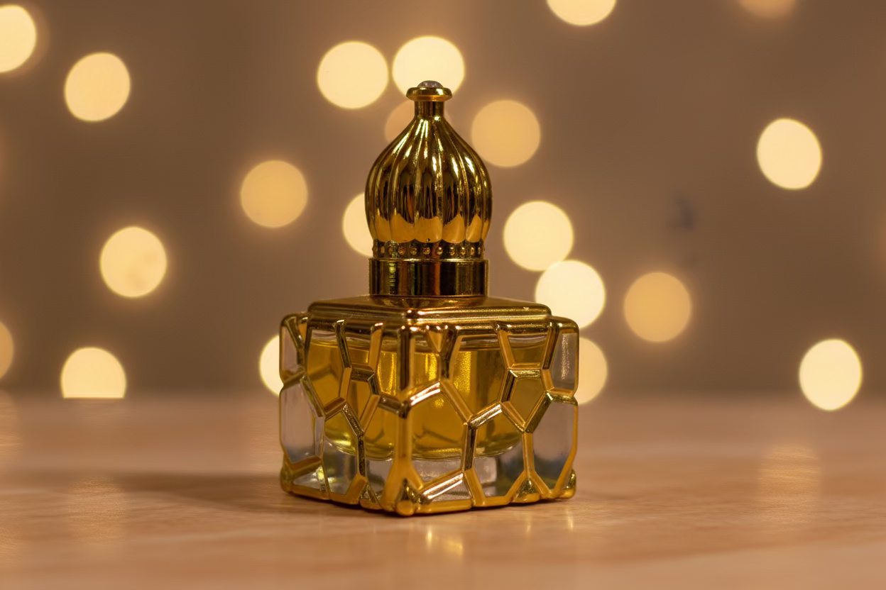 Anointing oil: Royal Bottle design