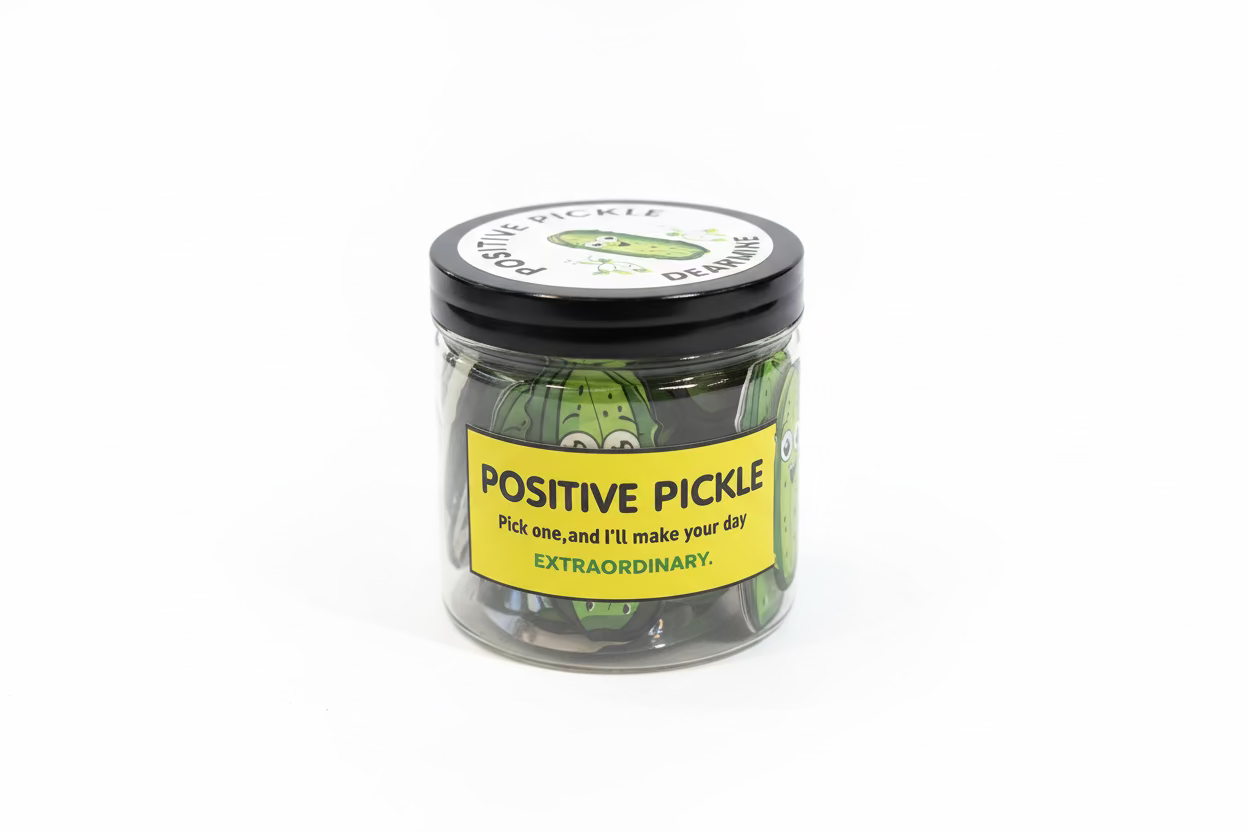 Positive Pickle Jar