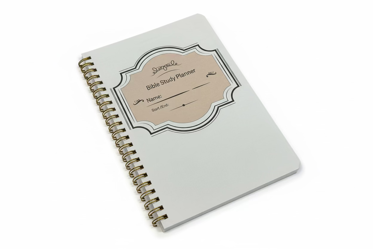 Bible Study Planner : Be Still And know That I Am God -Psalm 46:10