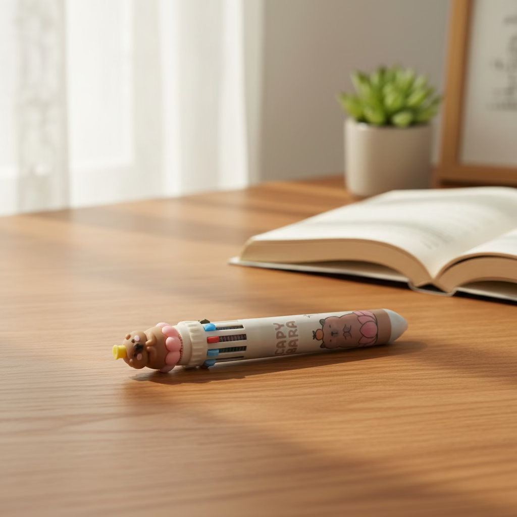 Pen: Multi Colored Character