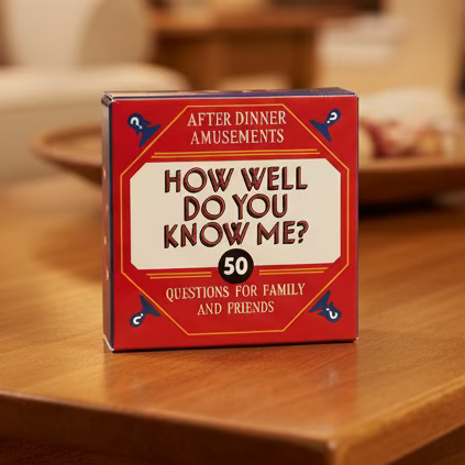 Cards: How Well Do You Know Me?
