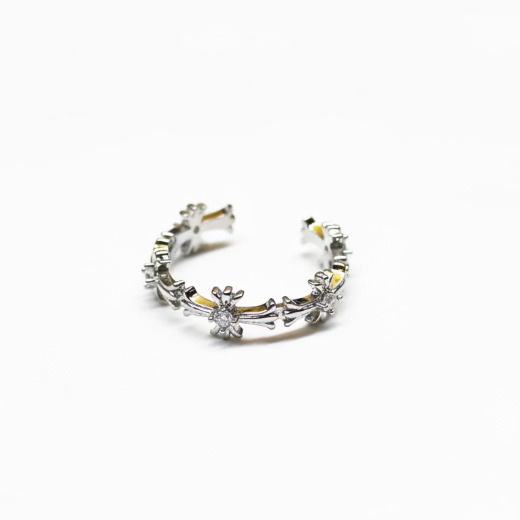 Ring: Silver Cross