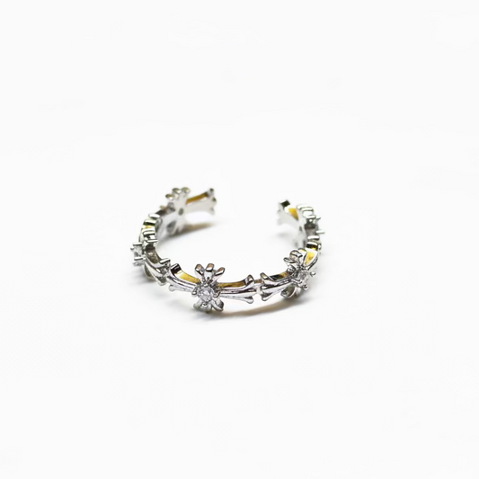 Ring: Silver Cross