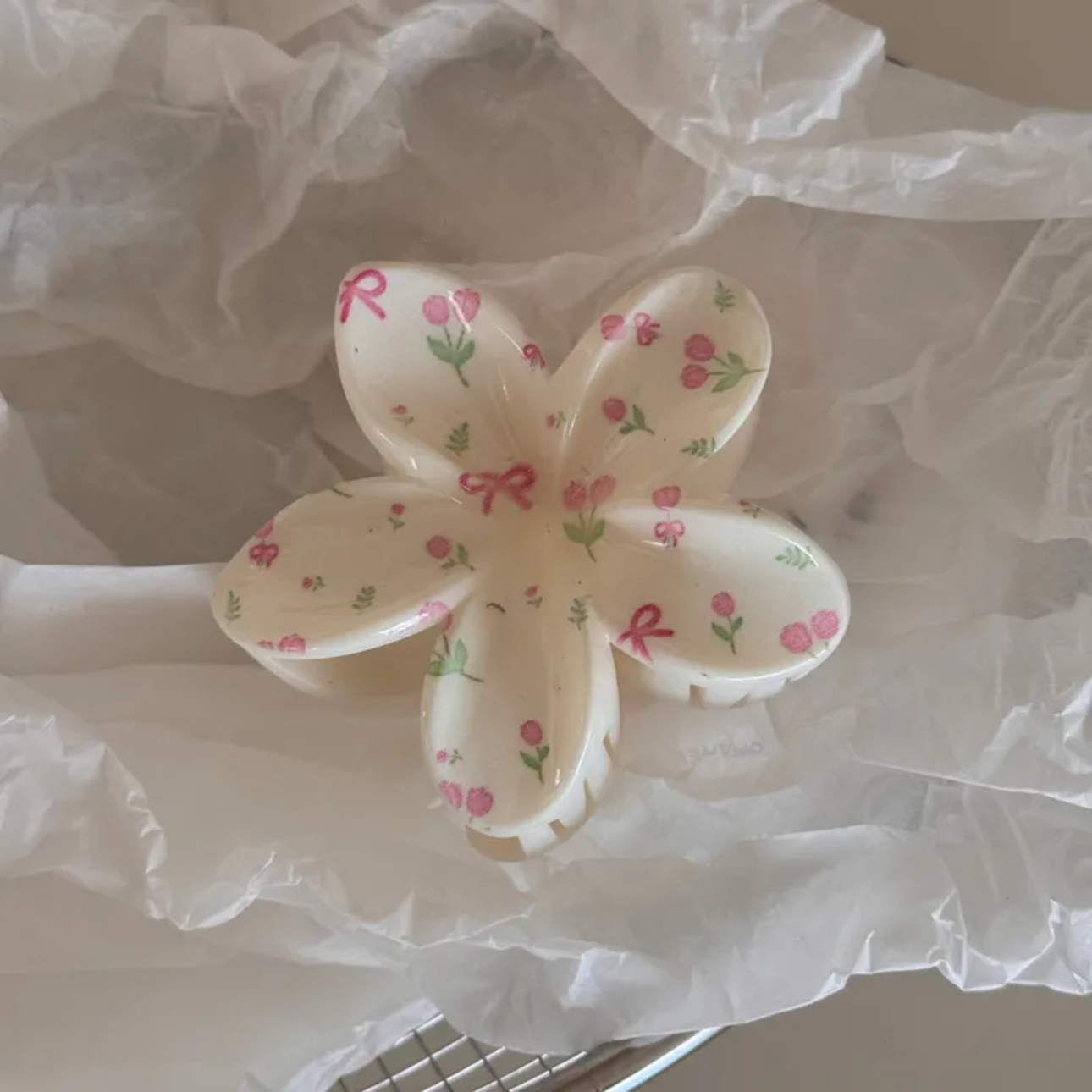 Hair Clips: Flower Claws