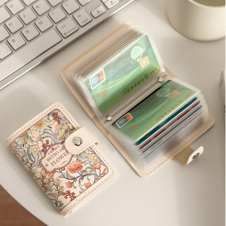 Women’s Flower Thread Card Holder