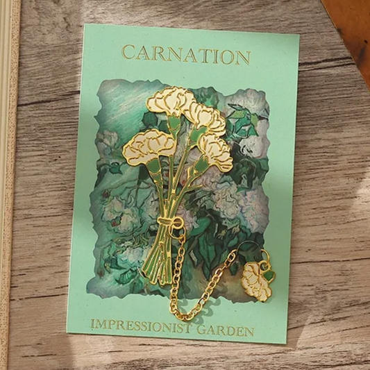 Bookmarks: Metal leaf