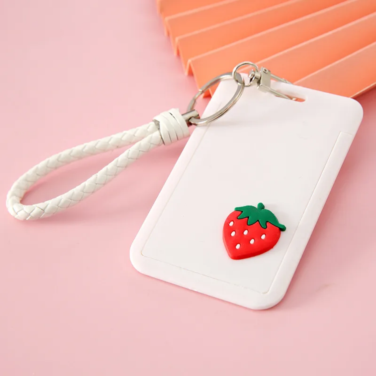 Cartoon plastic hook loop card holders