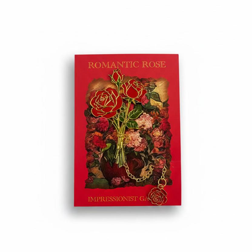 Bookmarks: Metal leaf
