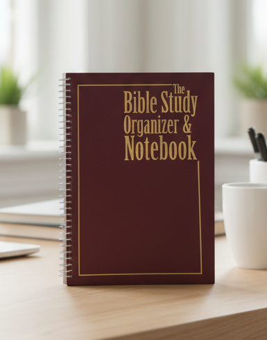 Notebook: Bible Study Organizer & Notebook